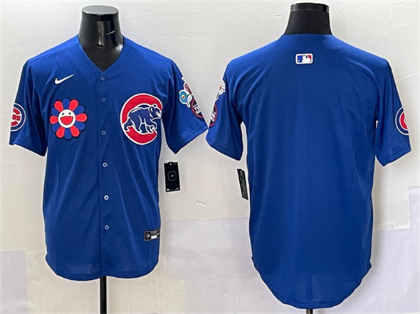 Chicago Cubs Blank Royal 2025 Tokyo Series Limited Stitched Jersey - Zenithce