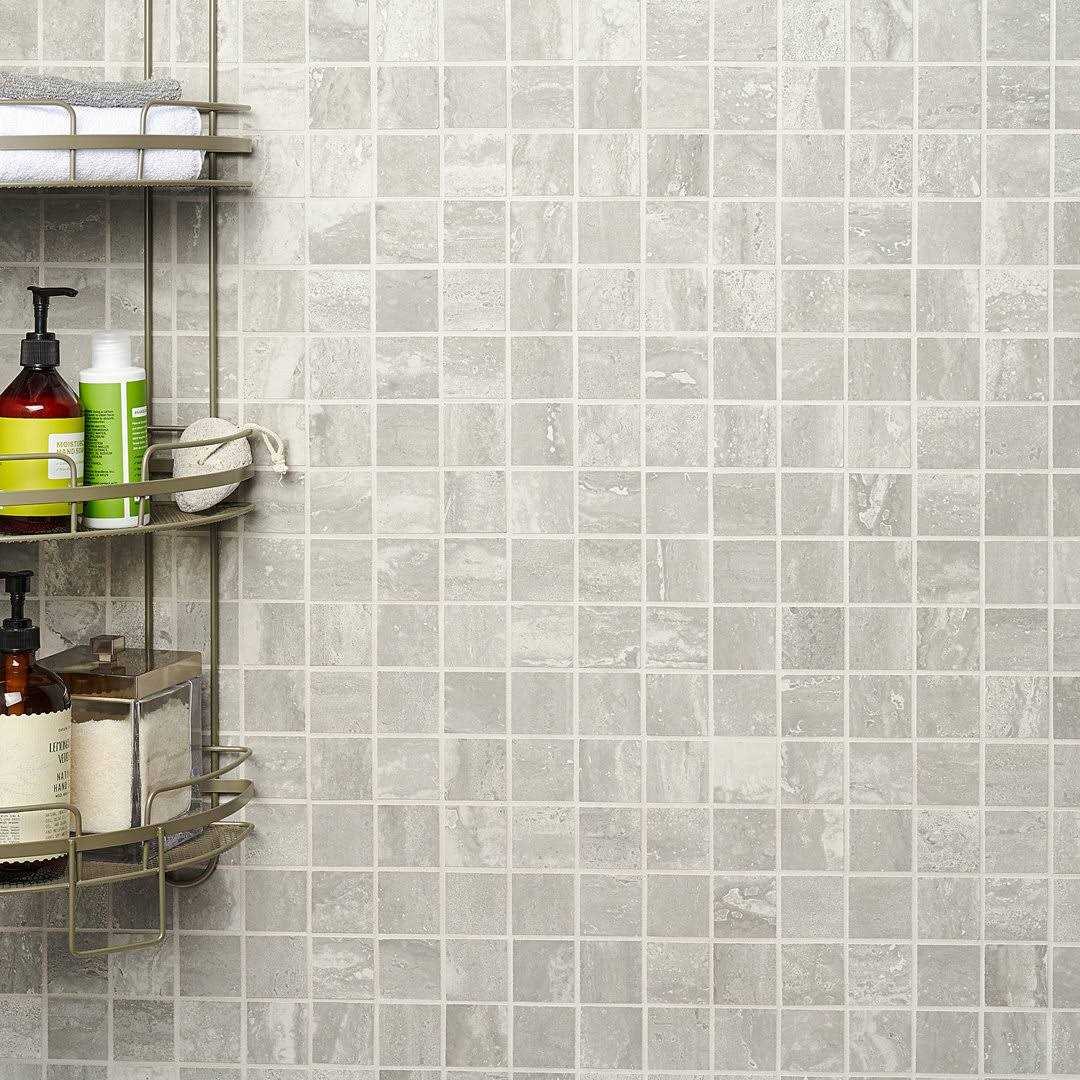 Ivy Hill Tile Essential Travertine 11.81 in. x 11.81 in. Matte Porcelain Mosaic Tile - Zenithce