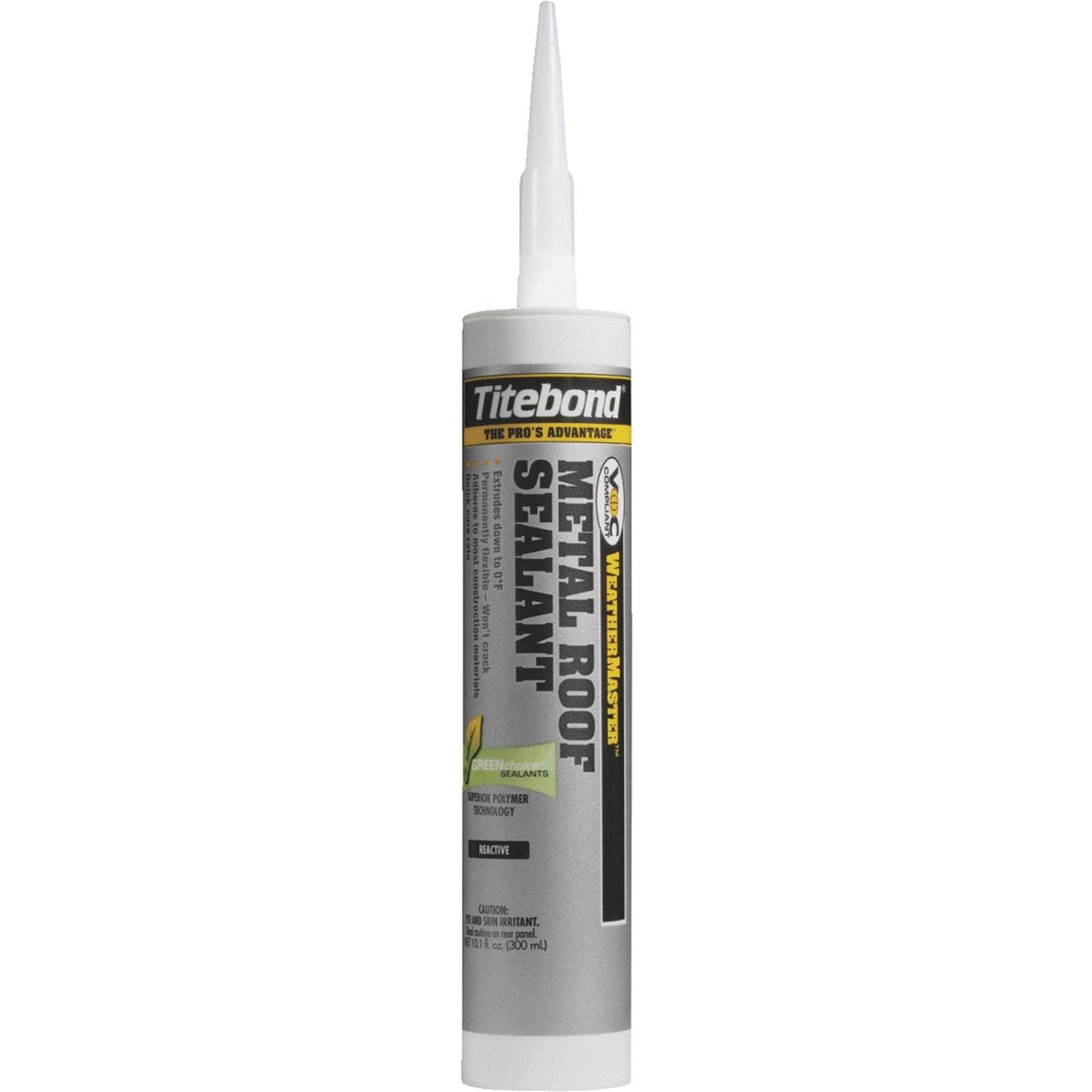 Titebond WeatherMaster Metal Roof Sealant - Zenithce