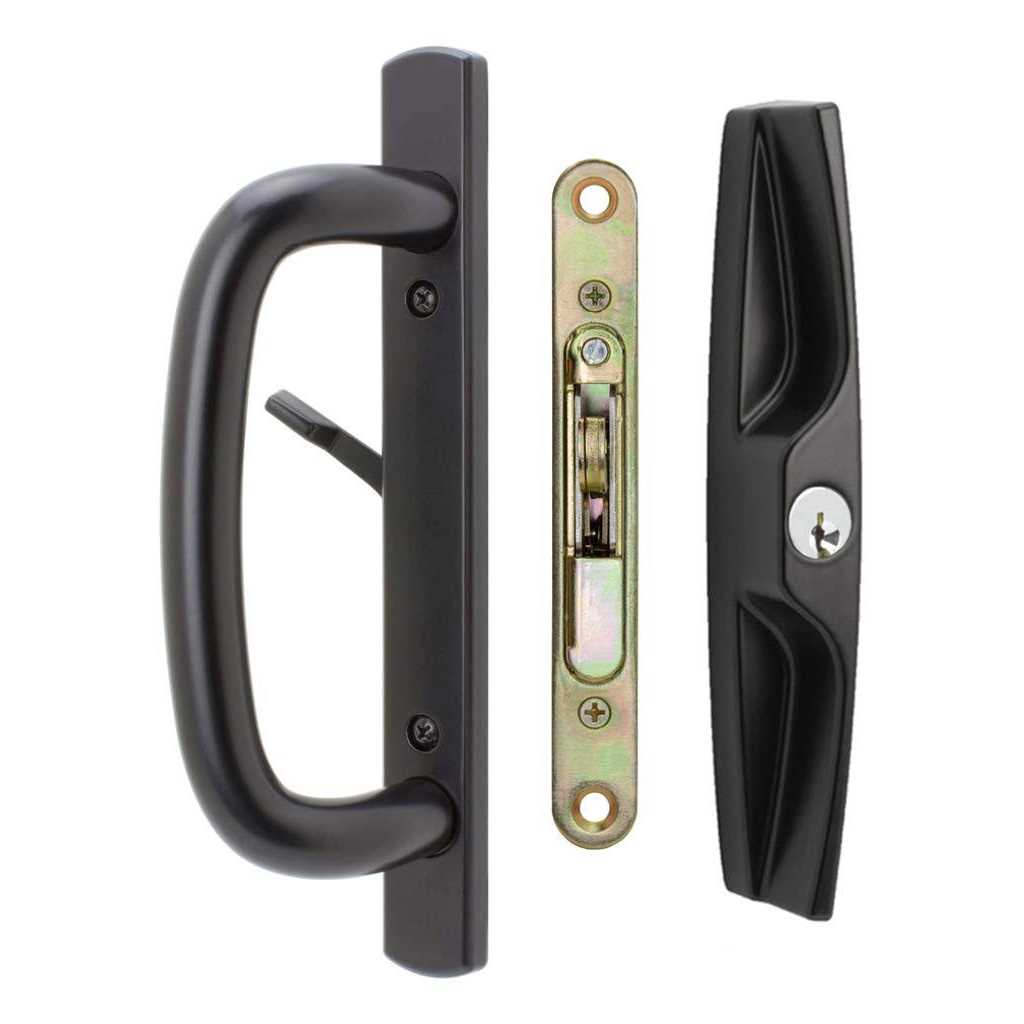 FPL Door Locks and Hardware Inc. Veranda Sliding Glass Door Handle Set with Mortise Lock - Zenithce