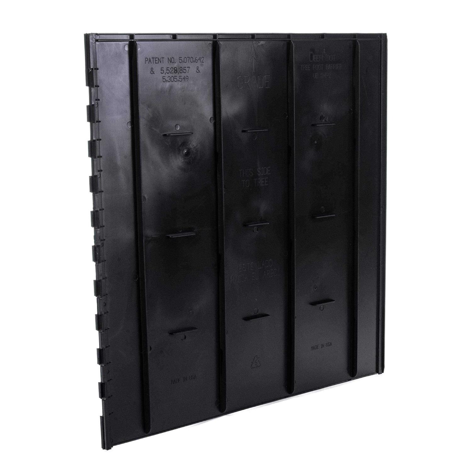 DeepRoot Tree Root Barrier Retail Kit five 18-inch x 24-inch panels per pack - Zenithce