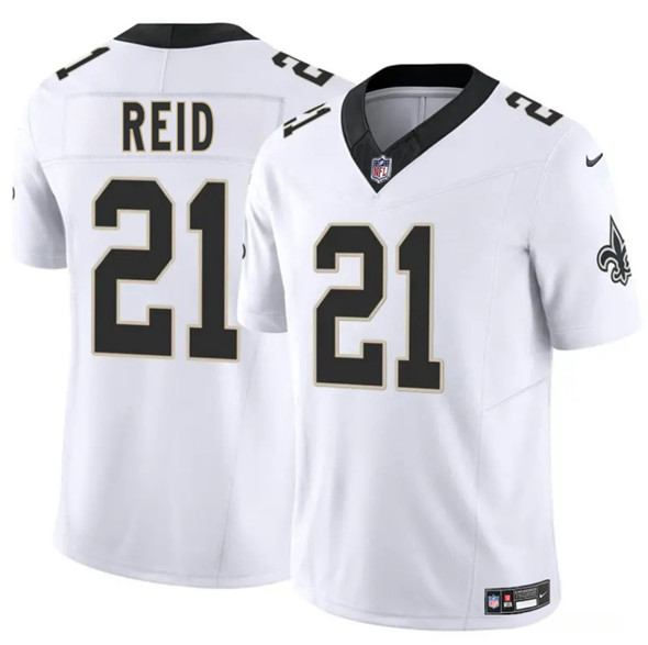 New Orleans Saints #21 Justin Reid White 2025 F.U.S.E. Vapor Limited Stitched Jersey - Zenithce