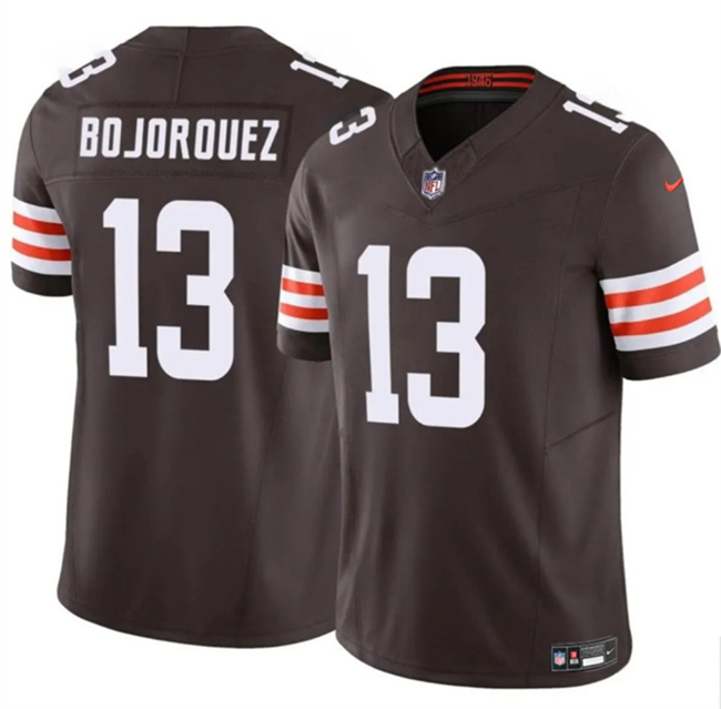Cleveland Browns #13 Corey Bojorquez Brown F.U.S.E. Vapor Limited Stitched Jersey - Zenithce