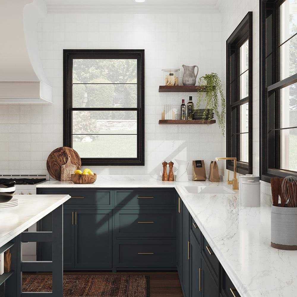Hampton Bay 8 ft Laminate Countertop Kit Full Wrap Ogee Edge - Zenithce