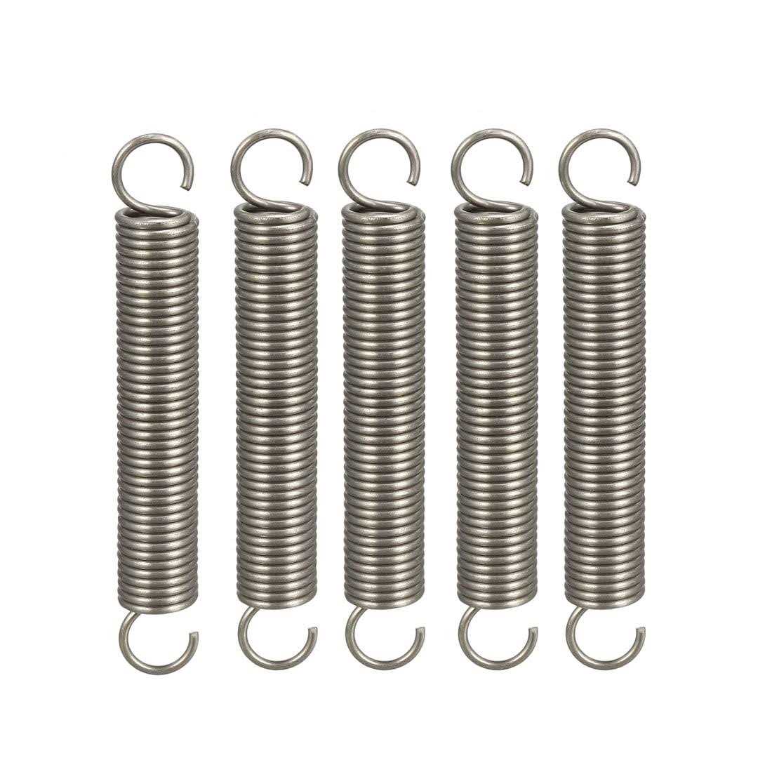 Harfington Stainless Steel Small Dual Hook Tension Spring - Zenithce