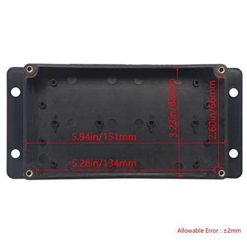 Raculety Project Box Ip65 Waterproof Junction Box Abs Plastic Electrical Boxes Diy Electronic Project Case Power Enclosure with Fixed Ear - Zenithce
