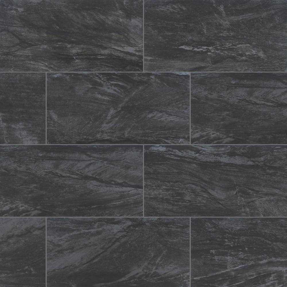 MSI Anastasia 12 in. x 24 in. Polished Porcelain Floor and Wall Tile - Zenithce
