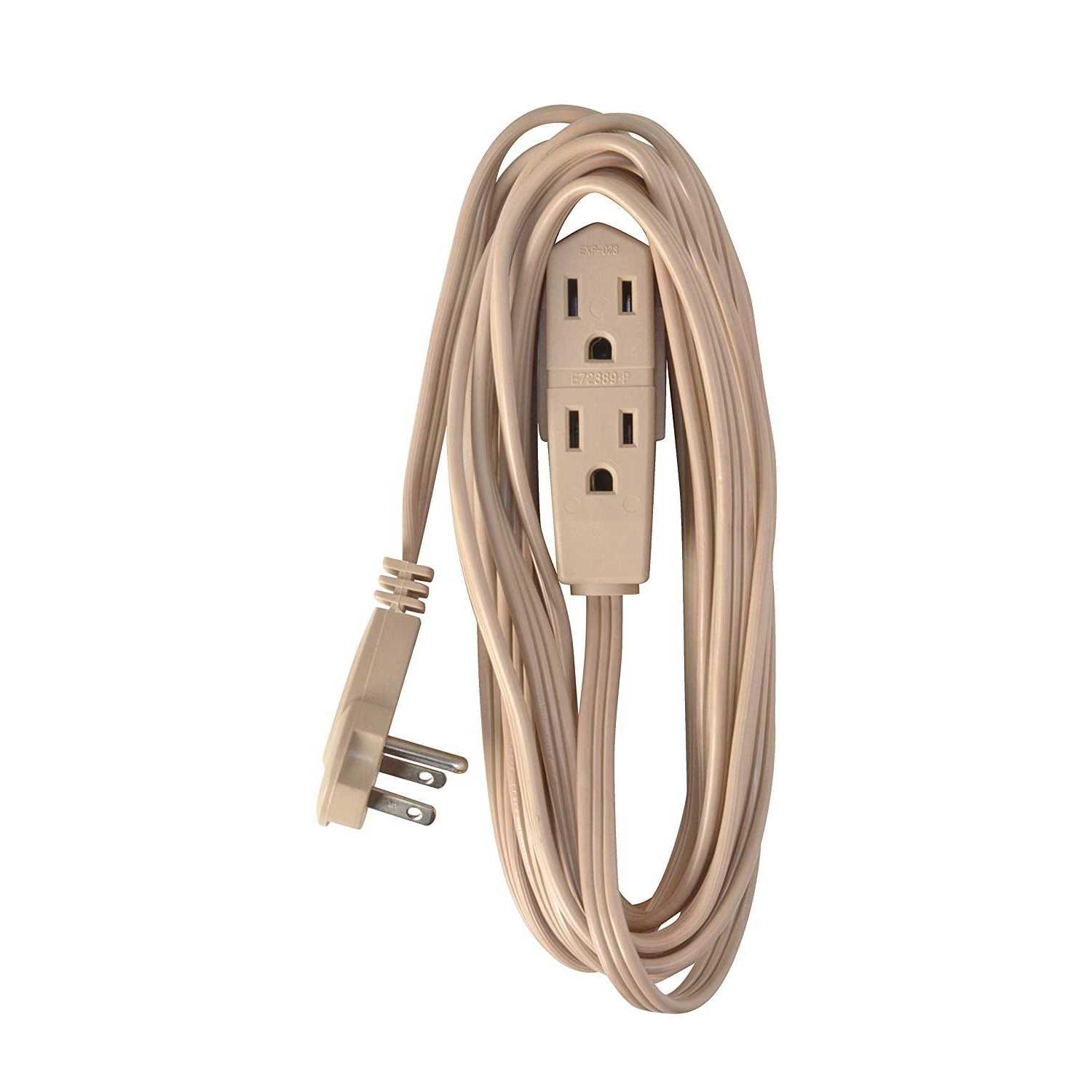 Slimline 2235 flat plug extension cord 2-wire - Zenithce