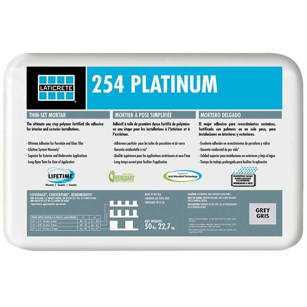 Laticrete 254 Platinum White - Zenithce