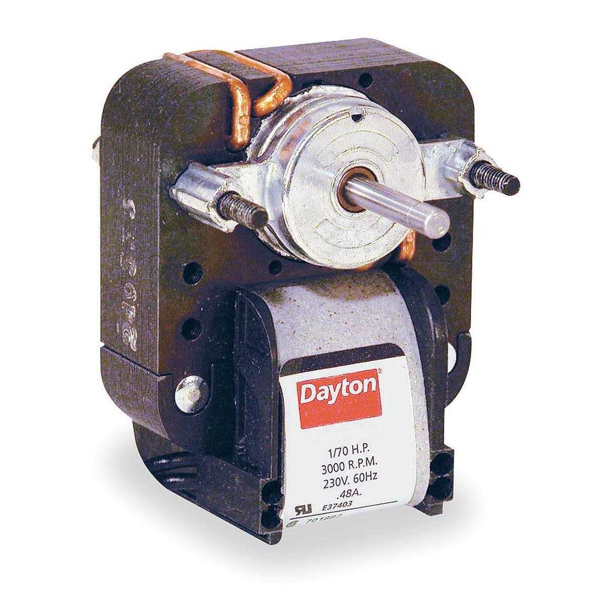 Dayton C-Frame Motor 1/150 3,000 1 No. of Speeds 4M070E - Zenithce