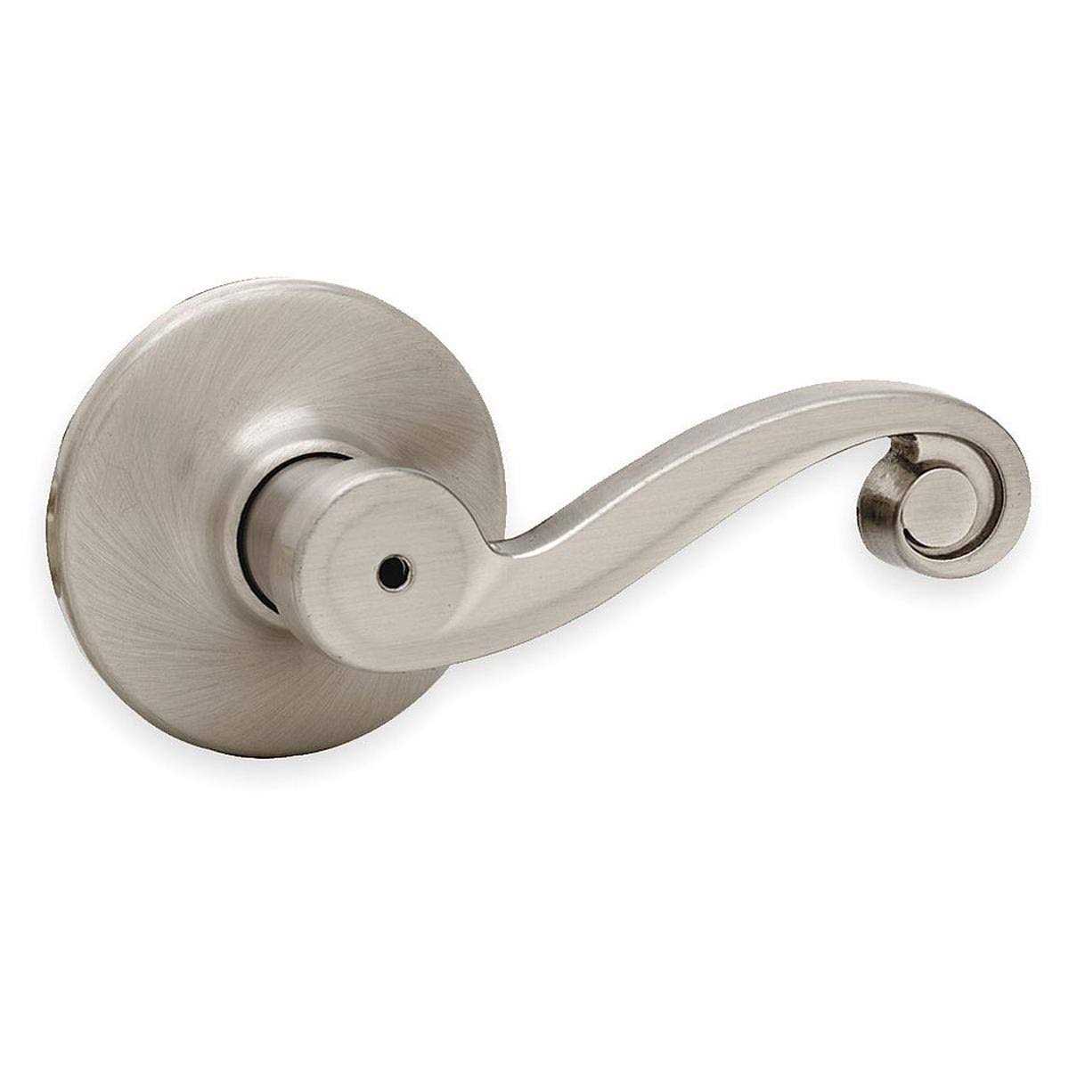 Kwikset 720PSKSQT-514 Pismo Passage Door Knob with Square Rose - Zenithce