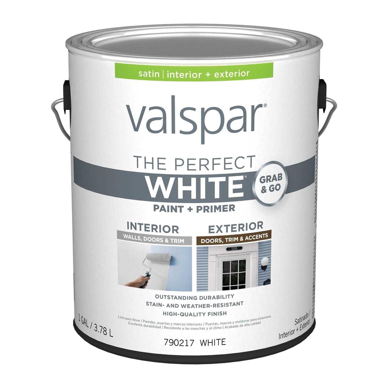 Valspar High-gloss Ultra White Acrylic Interior/Exterior Door and Trim Paint - Zenithce