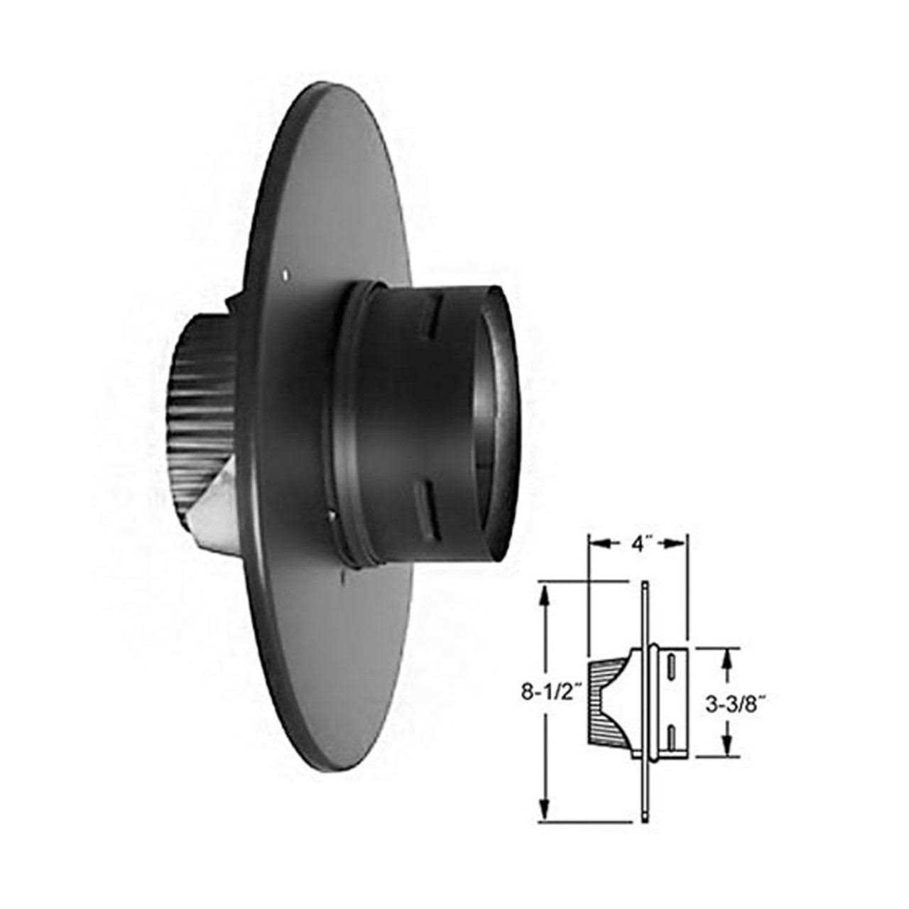 DuraVent 3 PelletVent Pro Female Flex Adapter 3PVP-ADFF - Zenithce