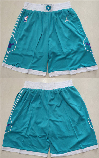 Charlotte Hornets Aqua Mitchell & Ness Shorts (Run Small) - Zenithce