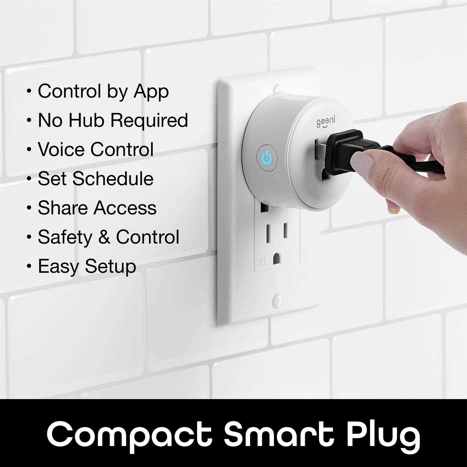 Geeni Dot Smart Wi-Fi Outlet Plug - Zenithce