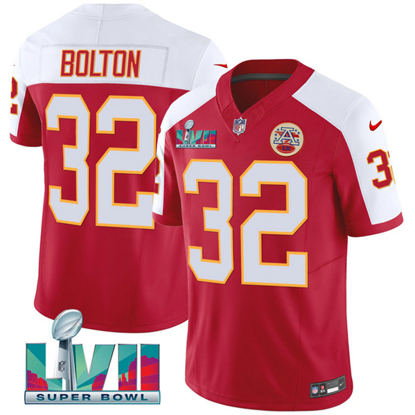Kansas City Chiefs #32 Nick Bolton Red 2023 F.U.S.E. With Super Bowl LVII Patch Vapor Untouchable Limited Stitched Jersey - Zenithce
