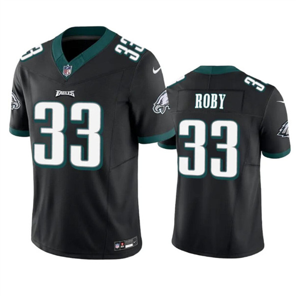 Philadelphia Eagles #33 Bradley Roby Black 2023 F.U.S.E. Vapor Untouchable Limited Stitched Jersey - Zenithce