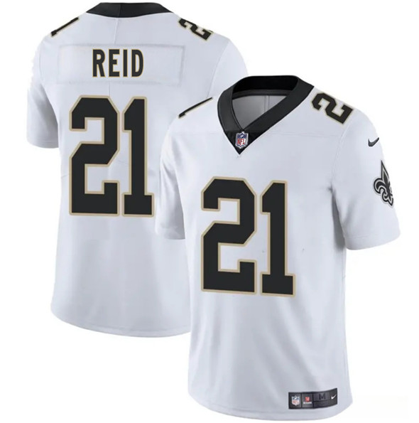 New Orleans Saints #21 Justin Reid White 2025 Vapor Limited Stitched Jersey - Zenithce