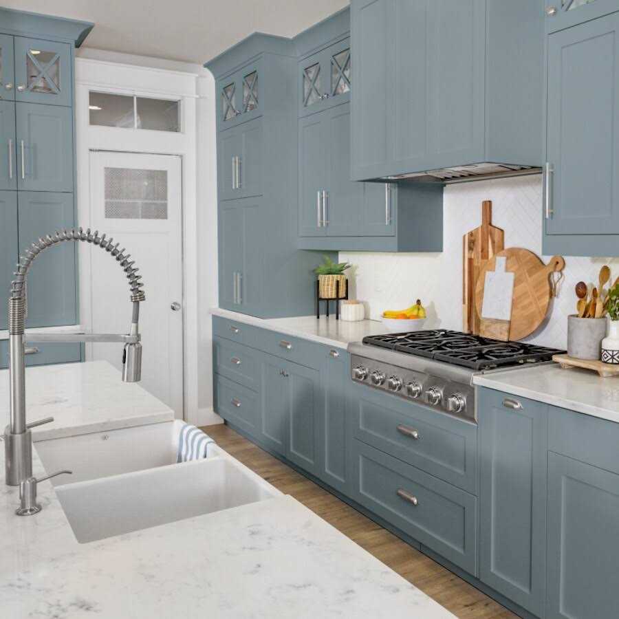 Nuvo Oxford Blue Cabinet Paint Kit - Zenithce