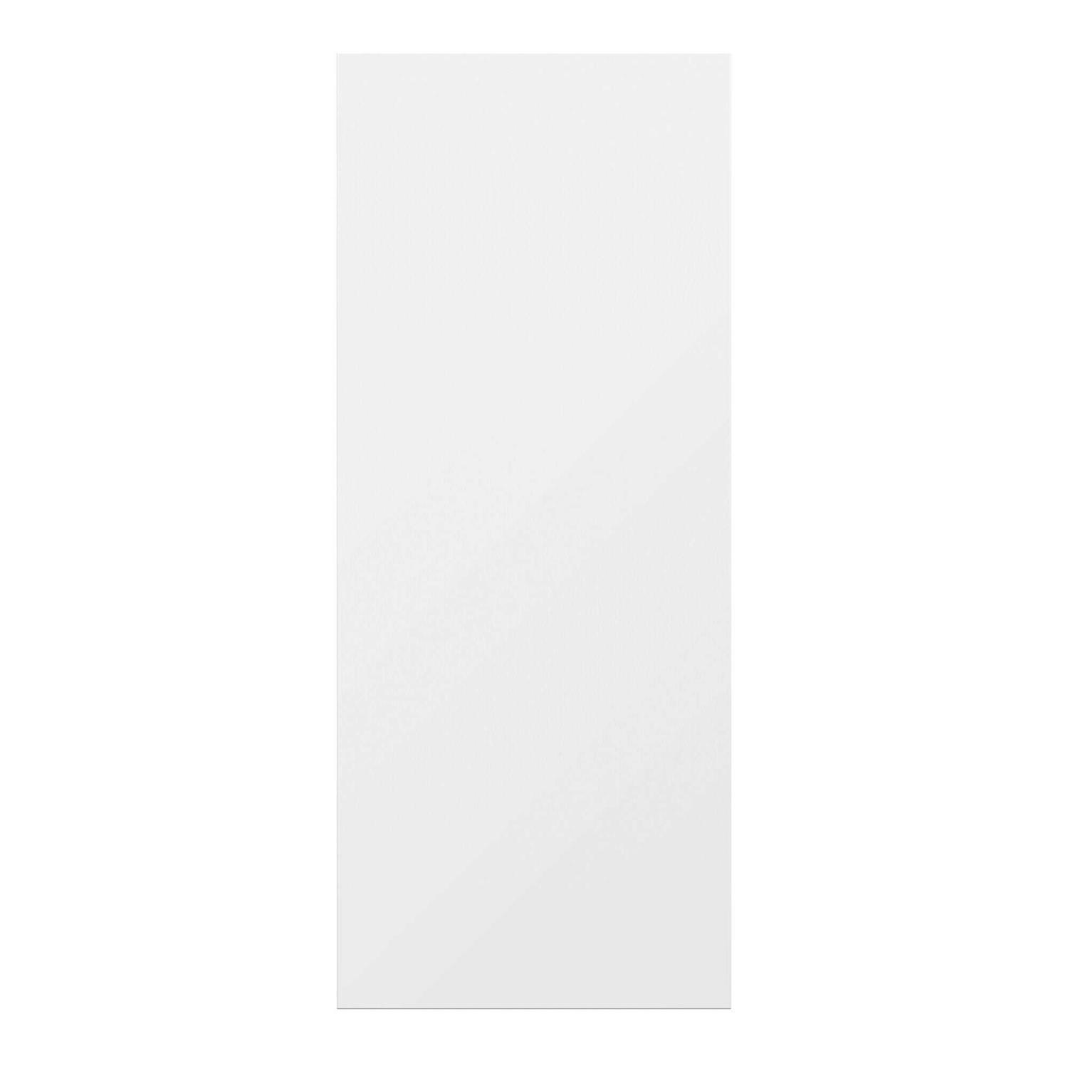 Villar Home Designs Prefinished Aurora White Flush Wood Door Slab 80 - Zenithce