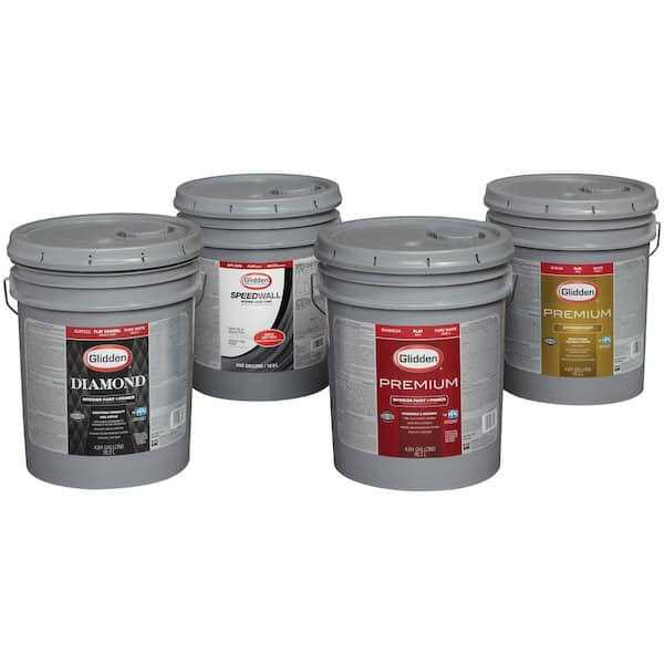 Glidden Premium 5 gal. Satin Latex Exterior Paint - Zenithce
