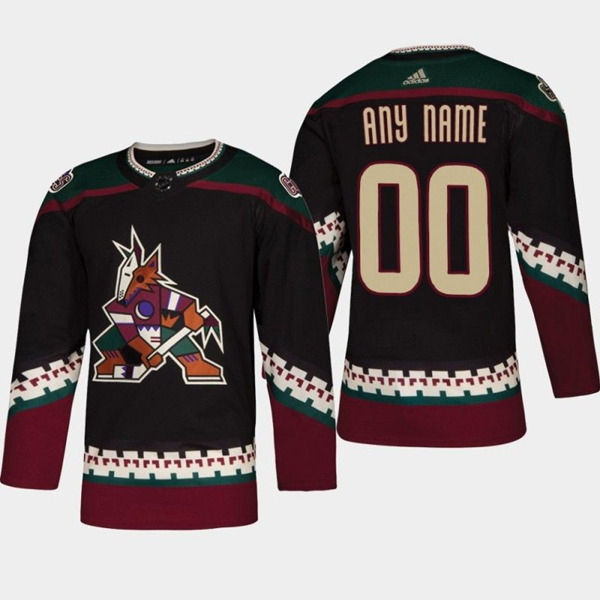 Arizona Coyotes Custom Black Stitched NHL Jersey - Zenithce