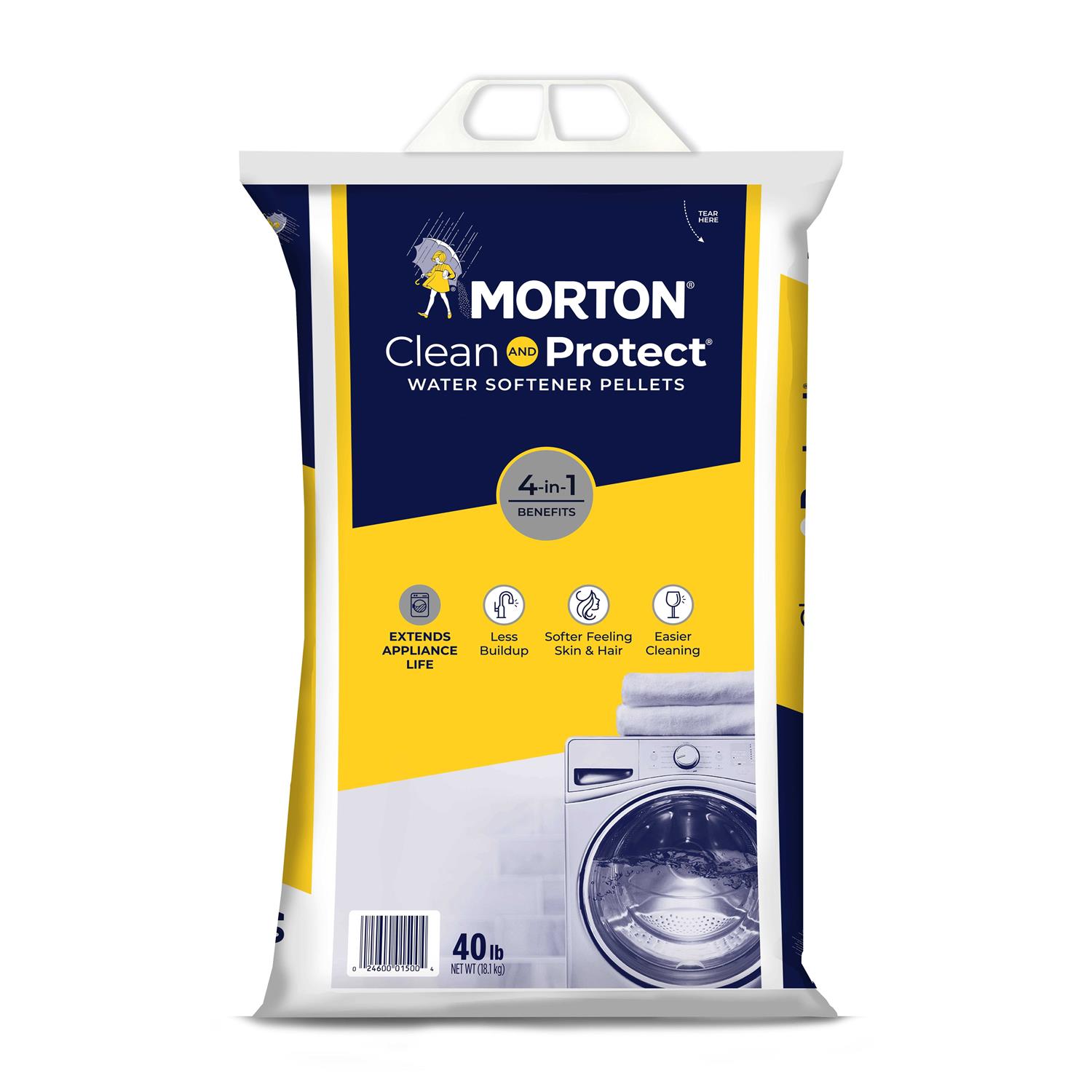 Morton Clean & Protect Rust Defense Water Softener Pellets - Zenithce