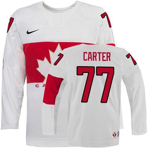 Olympic 2014 CA. #77 Jeff Carter White Stitched Jersey - Zenithce