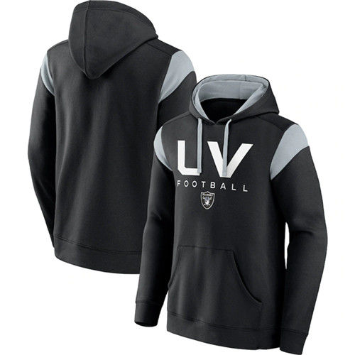 Las Vegas Raiders Black Call The Shot Pullover Hoodie - Zenithce