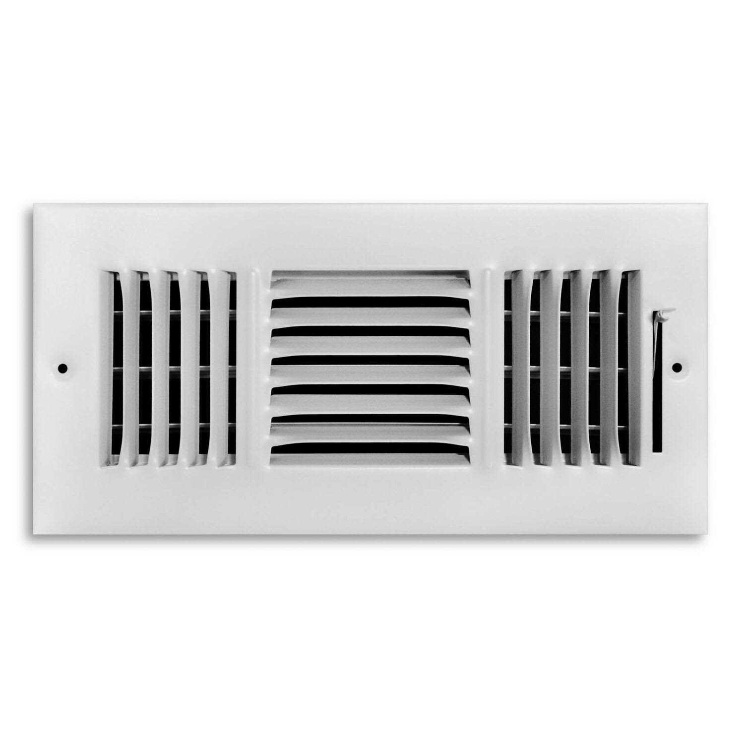 Truaire 3-Way Steel Wall/Ceiling Register - Zenithce