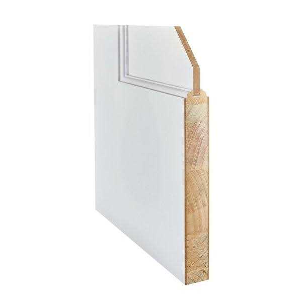 Primed 2 Panel Ovolo Interior Door Slab Trimlite - Zenithce