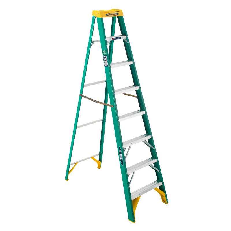 Werner 5906 6′ Type II Fiberglass Step Ladder - Zenithce