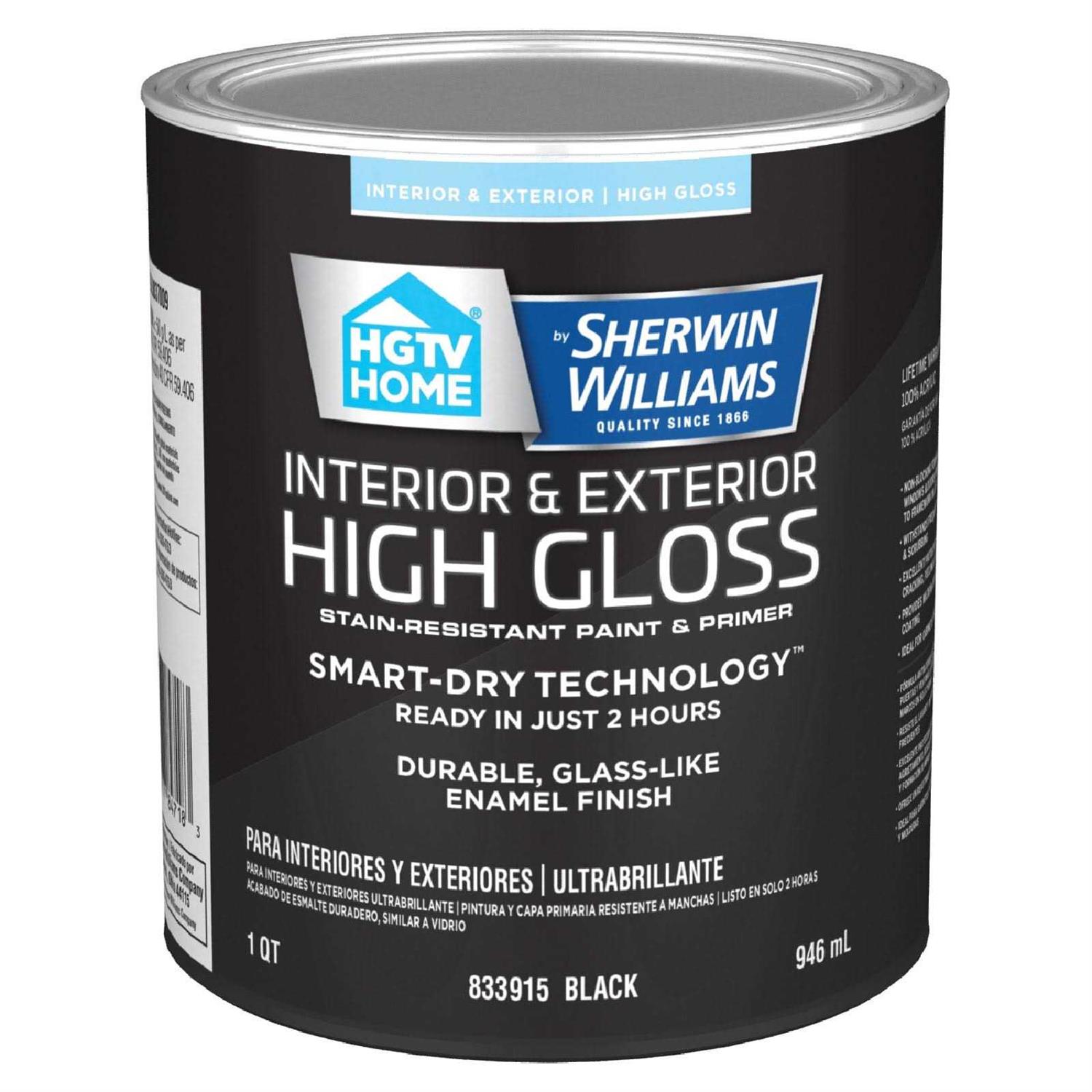 HGTV Home by Sherwin-Williams Water-Based Door and Trim Paint - Zenithce