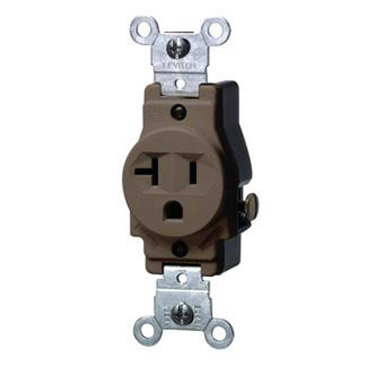Leviton 5801 Single Receptacle - Zenithce