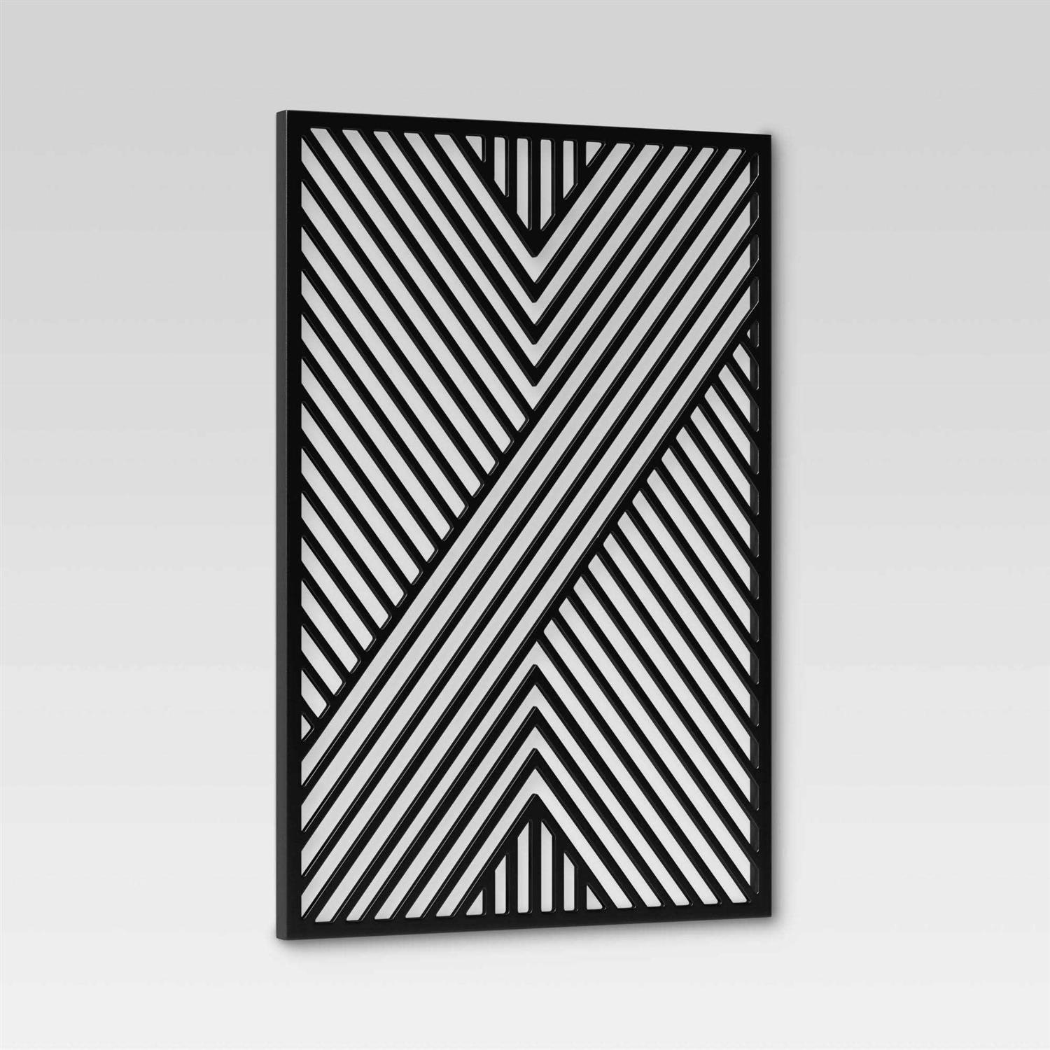 Project 62 18.4 x 14.4 Matted to 8 x 10 Thin Metal Gallery Frame Brass - Zenithce