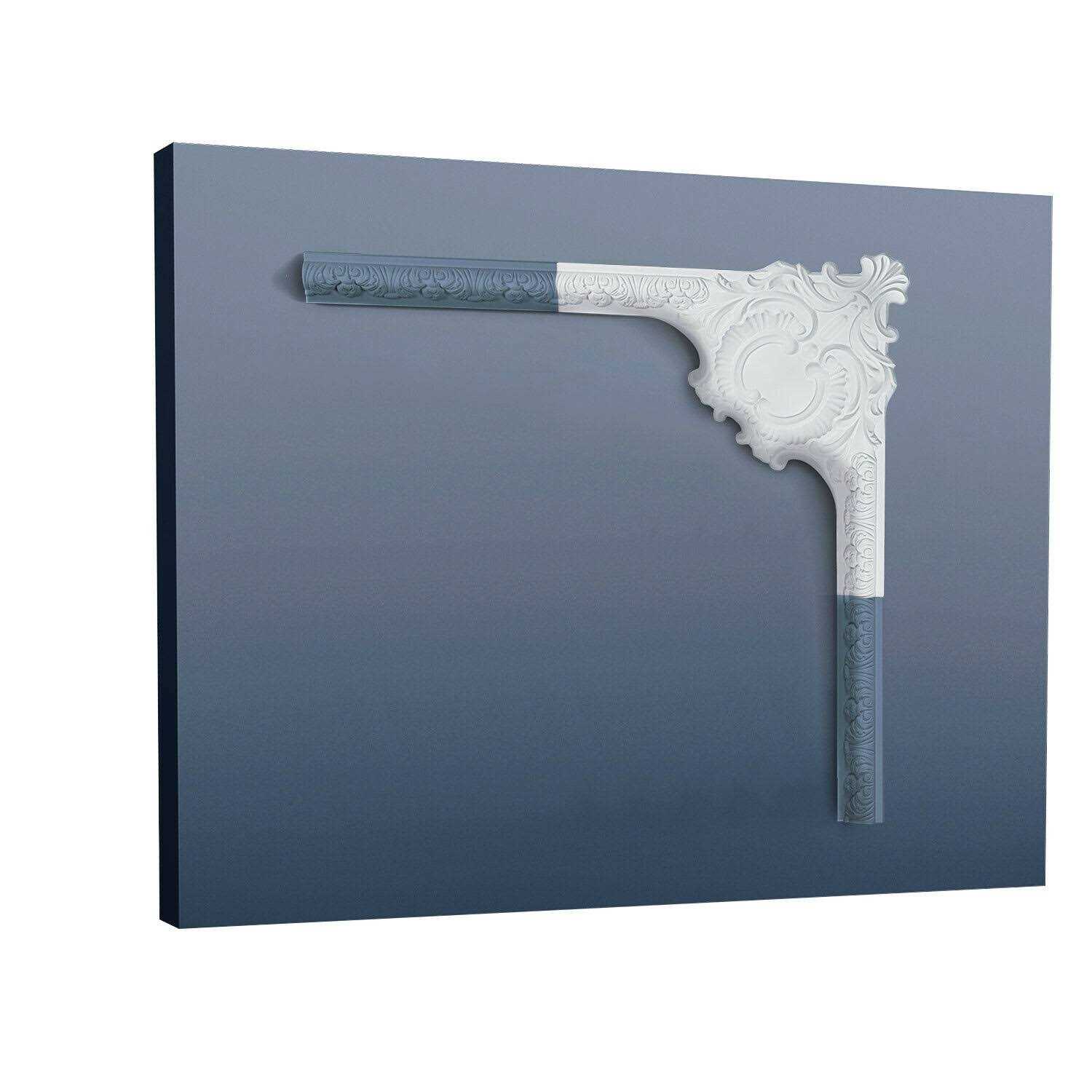 Orac Decor High Impact Polystyrene Baseboard Moulding Primed SX171 - Zenithce