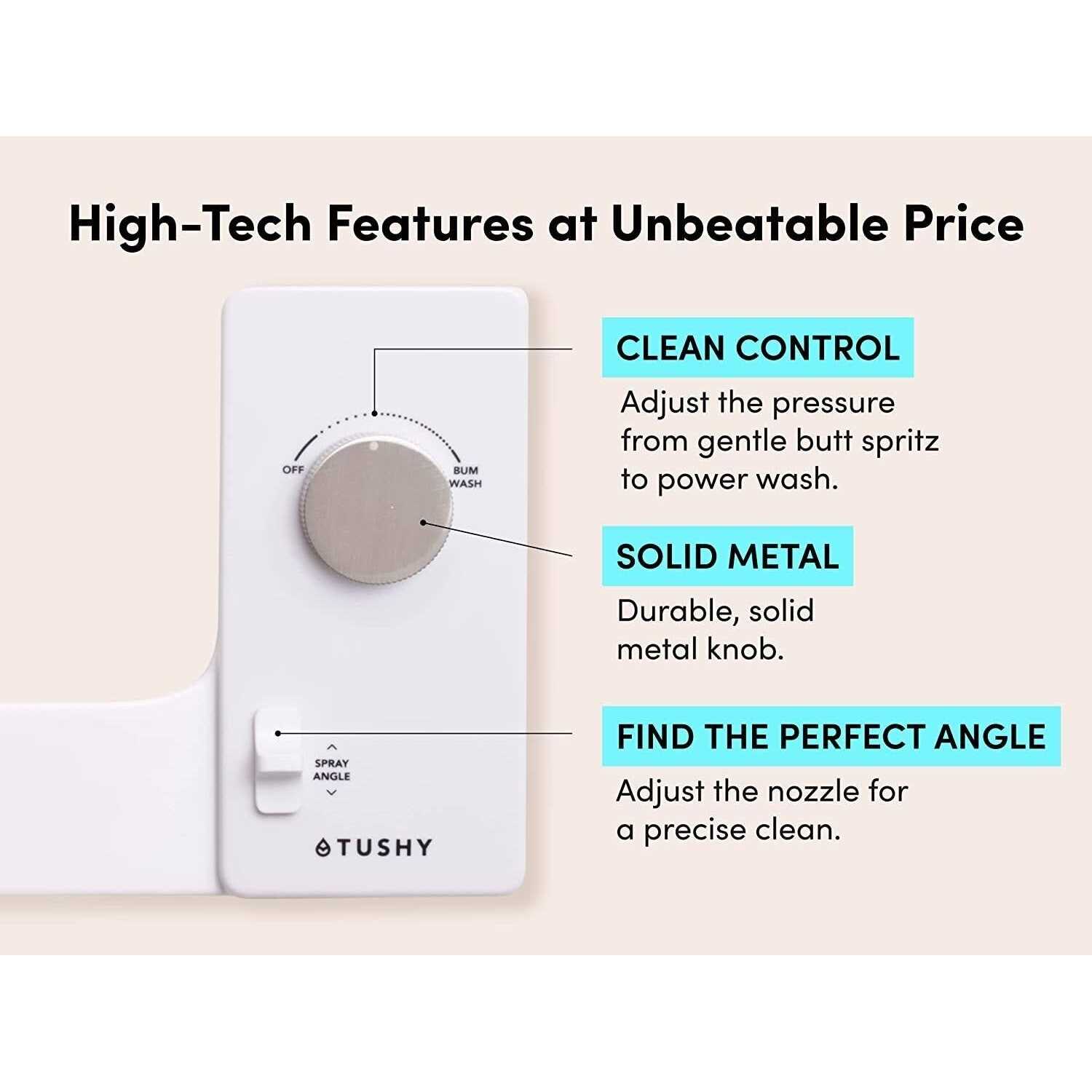 TUSHY Classic 3.0 Bidet Attachment - Zenithce