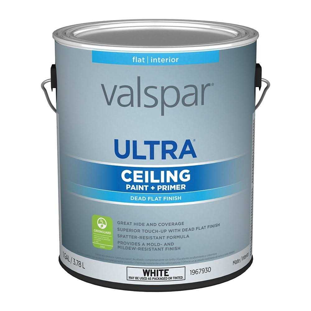 Valspar Ultra Flat Ceiling White Tintable Interior Paint - Zenithce