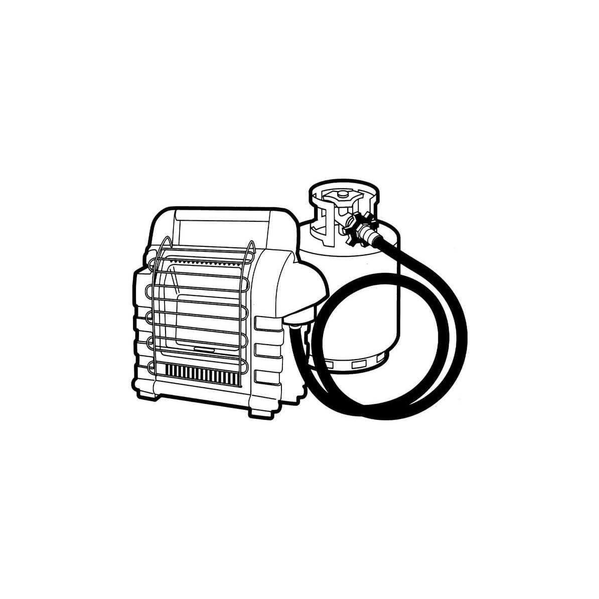 Mr. Heater 12 ft. Propane Hose Assembly - Zenithce