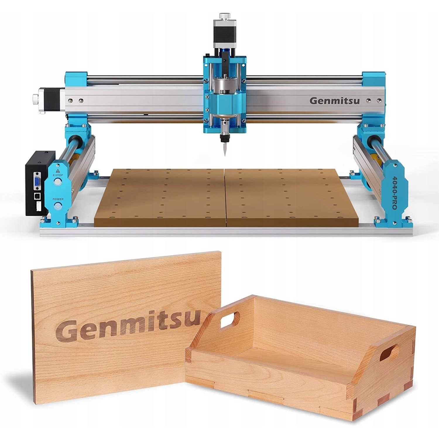 Genmitsu CNC 3018-PRO Router Kit GRBL Control 3 Axis Plastic Acrylic PCB PVC Wood Carving Milling Engraving Machine - Zenithce
