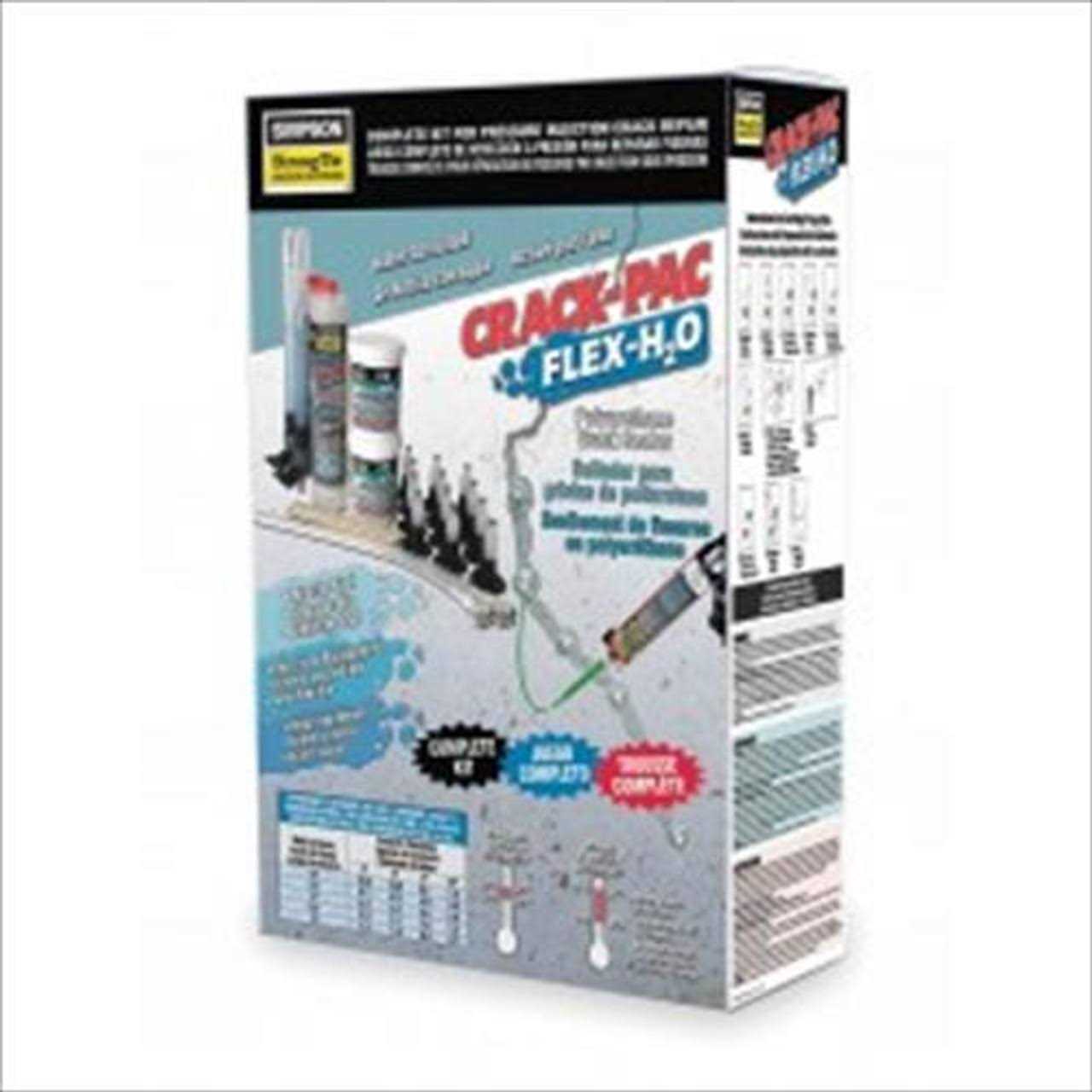 Simpson Strong-Tie CPFH09KT Crack-Pac Flex-H2O Polyurethane Crack Repair Sealer Kit - Zenithce