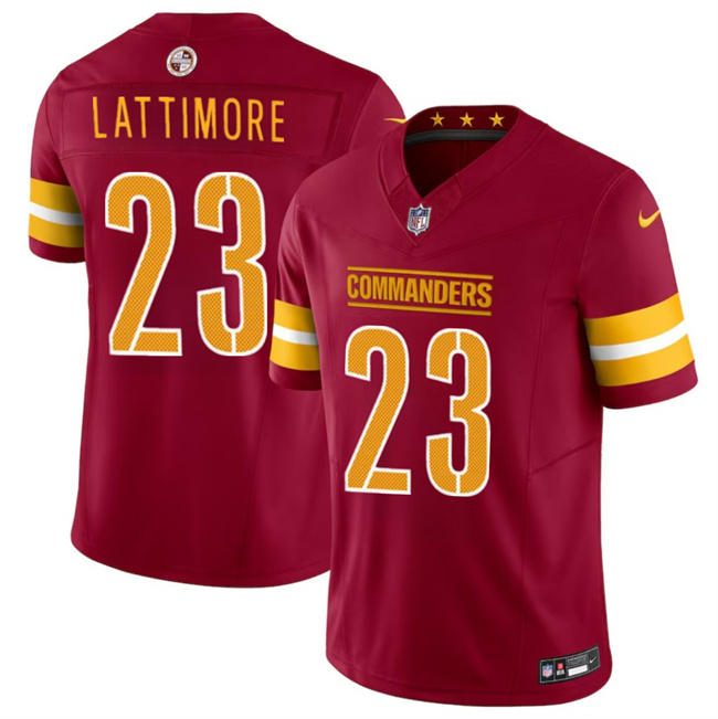 Washington Commanders #23 Marshon Lattimore Burgundy 2024 F.U.S.E. Vapor Limited Stitched Jersey - Zenithce