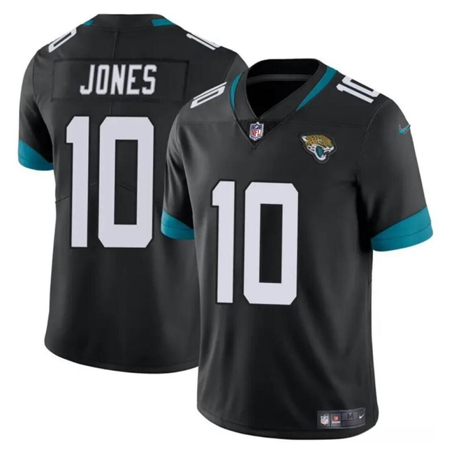 Jacksonville Jaguars #10 Mac Jones Black Vapor Untouchable Limited Stitched Jersey - Zenithce