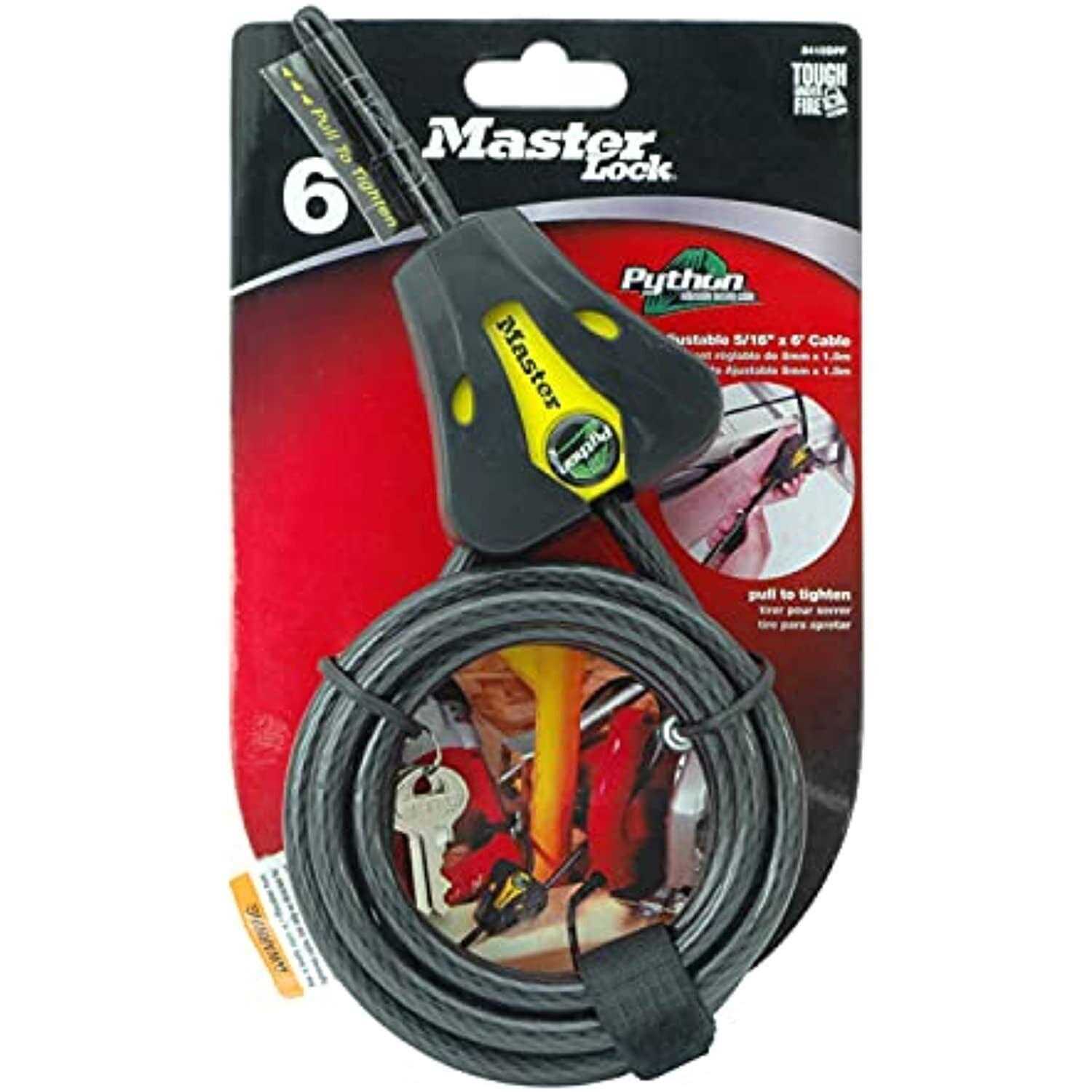 Master Lock Python Adjustable Cable 8417D - Zenithce