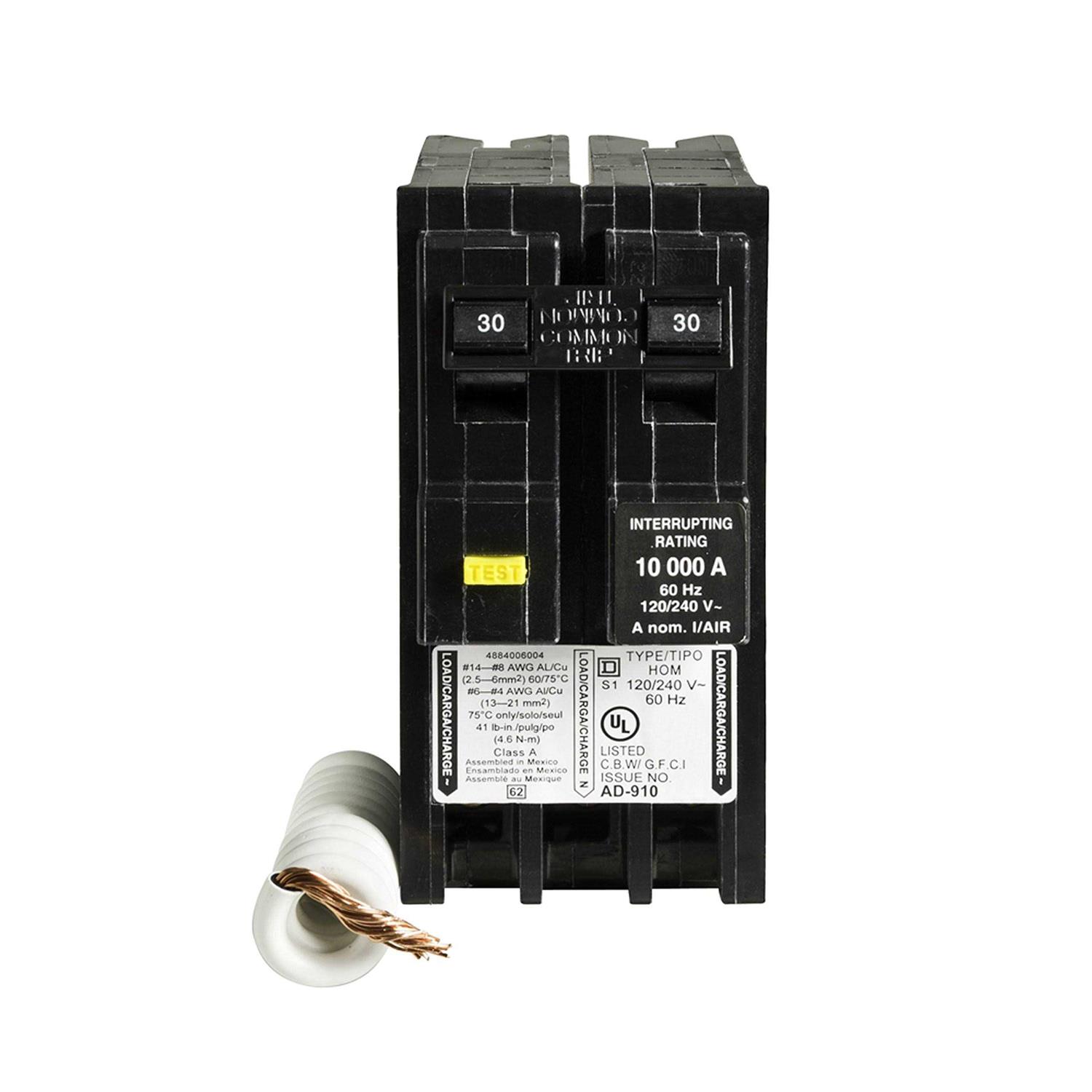 Square D Homeline 225 Amp 30-Space 60-Circuit Indoor Main Lug Plug-On Neutral Load Center w/ Cover HOM3060L225PGCVP - Zenithce