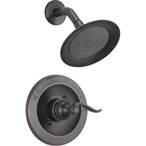 Delta Nura Venetian Bronze 1-handle Multi-function Round Shower Faucet Valve Included Rubber | 142710C-RB-I20 - Zenithce
