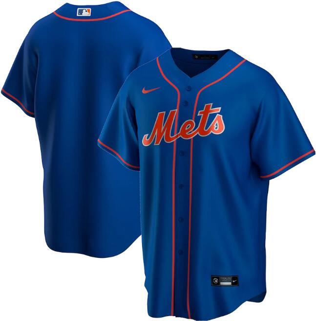 New York Mets Blue Cool Base Stitched Jersey - Zenithce