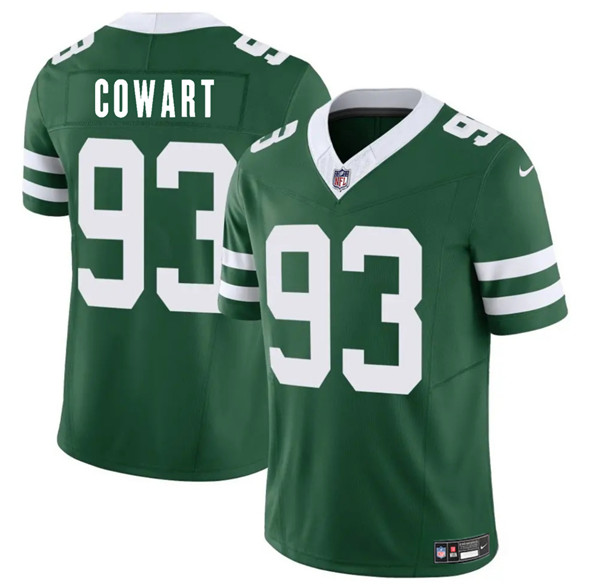 New York Jets #93 Byron Cowart Green 2025 F.U.S.E. Vapor Untouchable Limited Stitched Jersey - Zenithce