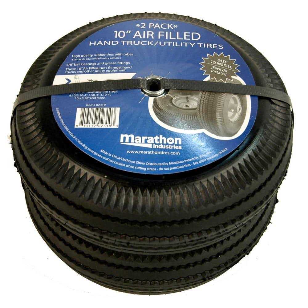 Marathon 00401 10 x 1.75 Semi-Pneumatic Ribbed Tread - Zenithce
