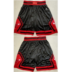Chicago Bulls Black Mitchell Ness Shorts Run Small 1 - Zenithce